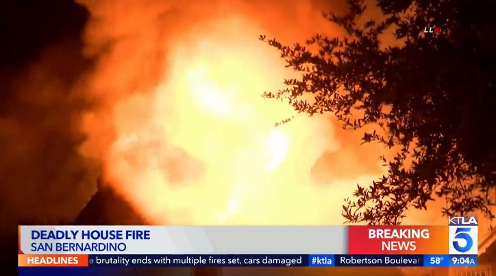 1 dead in San Bernardino area house fire