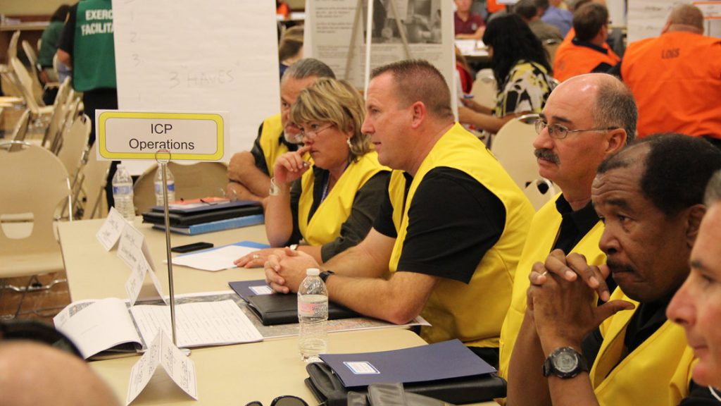 icp operations team at table