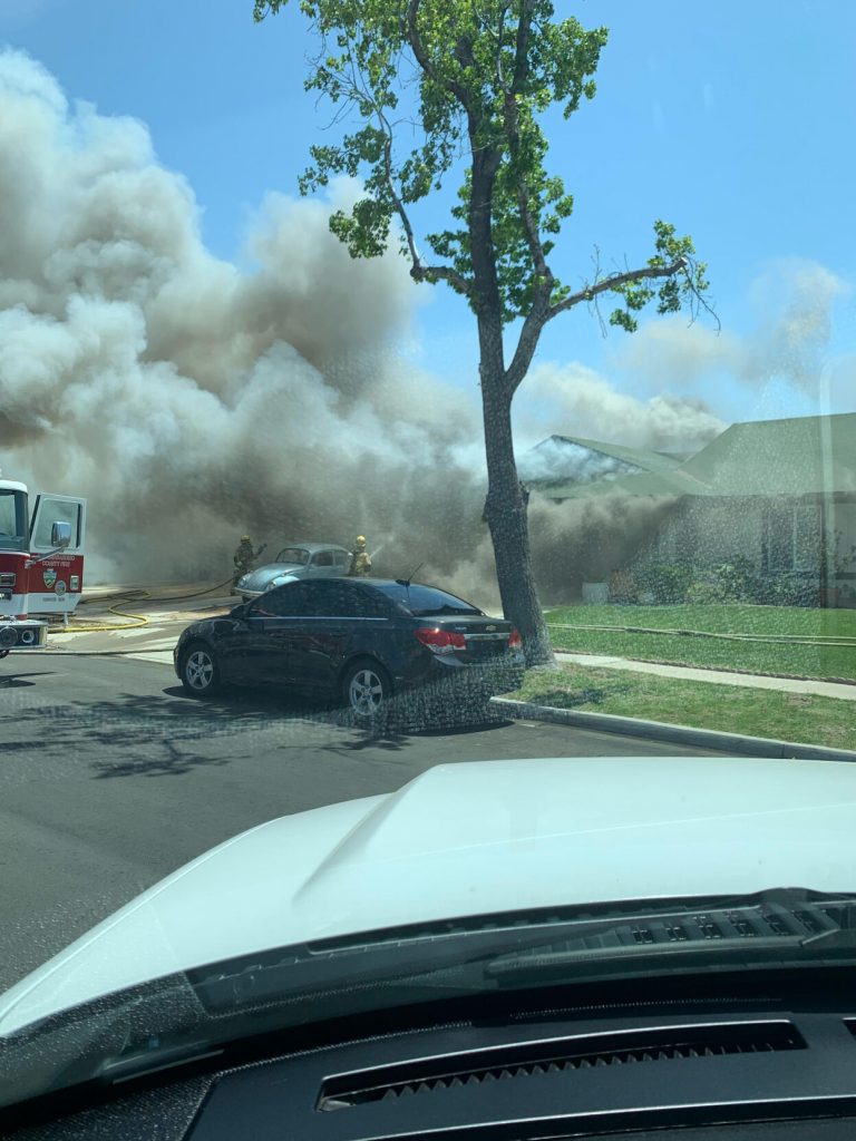 Two Fontana homes are damaged by fire on May 6
