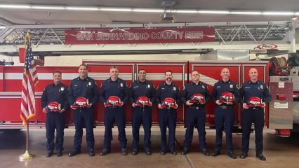 Eight Fire Captains Promoted