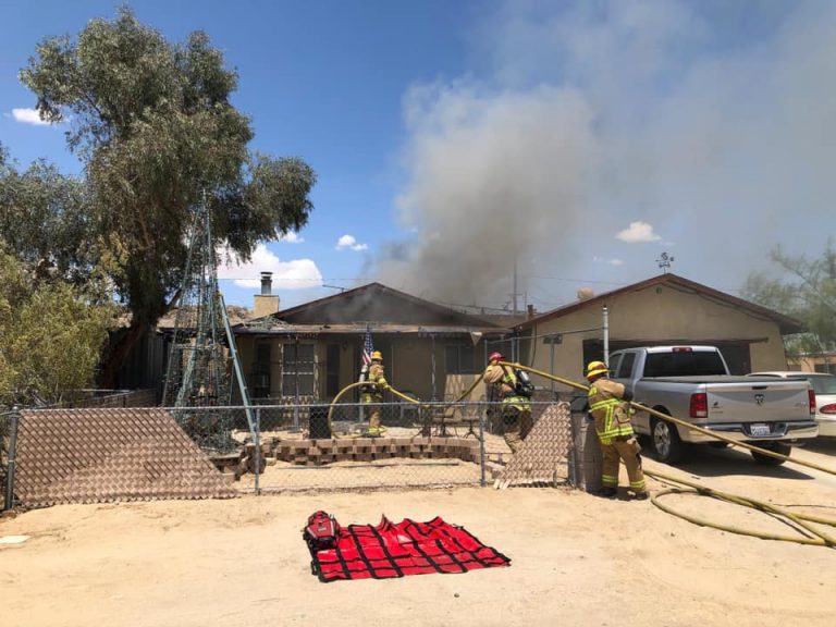 Twentynine Palms Home Damaged by Fire – San Bernardino County Fire ...