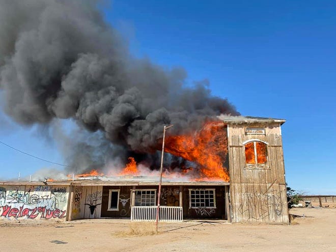 Route 66 landmark lost: Goffs General Store burns down under suspicious circumstances