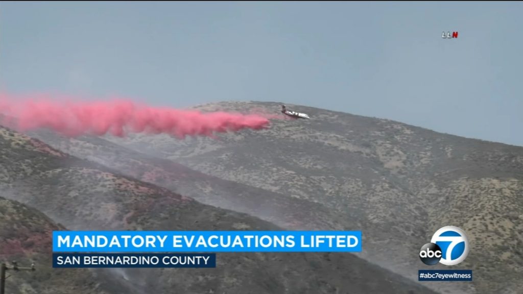 Most 15 Freeway lanes reopen after 25-acre brush fire erupts in Cajon Pass