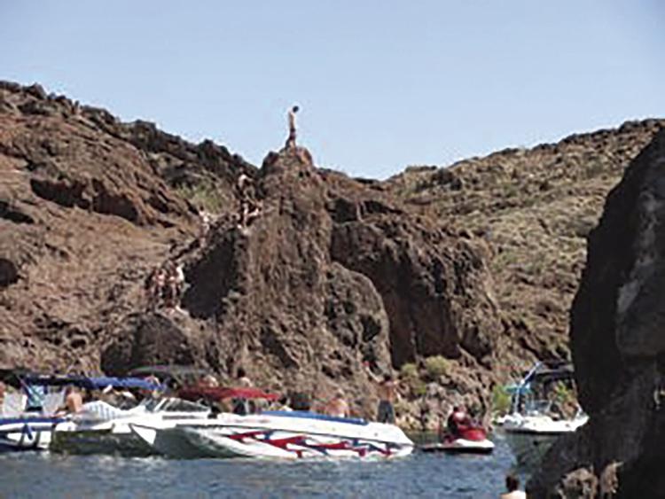 Man injured, nearly drowned after jump at Copper Canyon