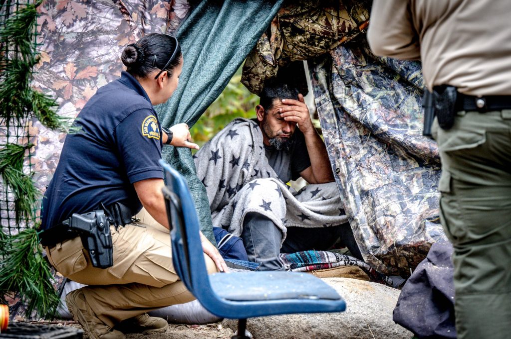 Homeless encampments in San Bernardino County mountains target of new ban