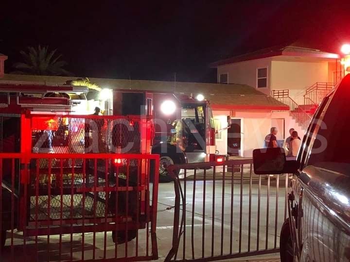 Needles, CA: Downtown Needles, CA: Commercial structure fire at the Econo Lodge hotel.
