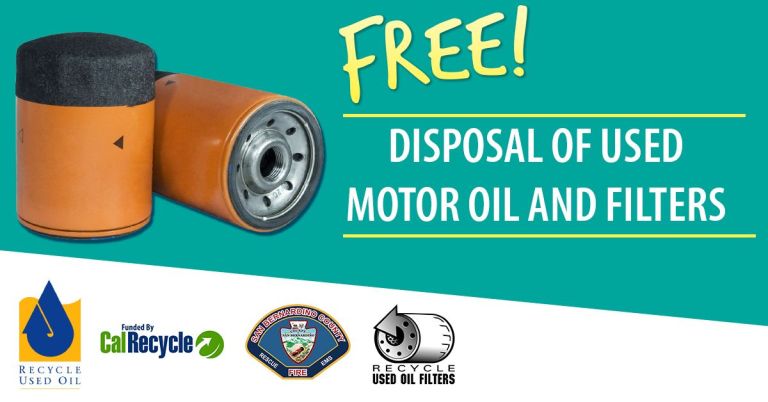 Used Oil Filters Recycle and Exchange Event will be happening in October 2021 at AutoZone.
