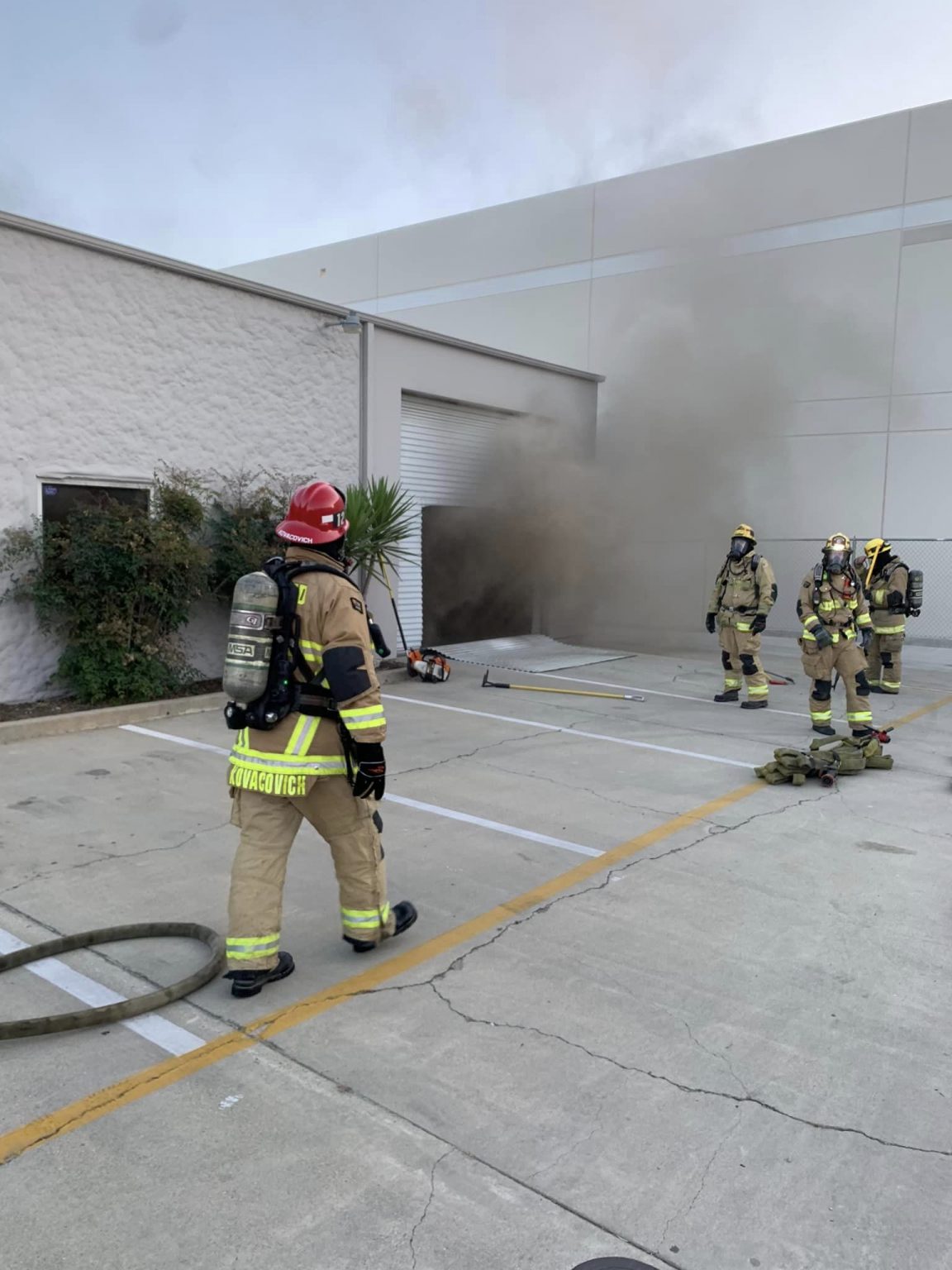 Upland Commercial Damaged by Fire – San Bernardino County Fire ...