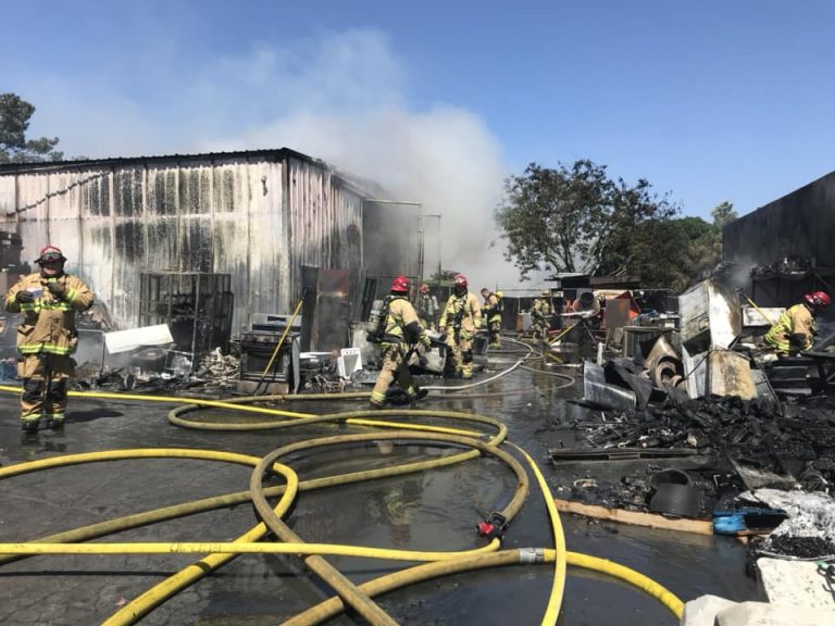 Two Alarm Fire Damages Fontana Business – San Bernardino County Fire ...