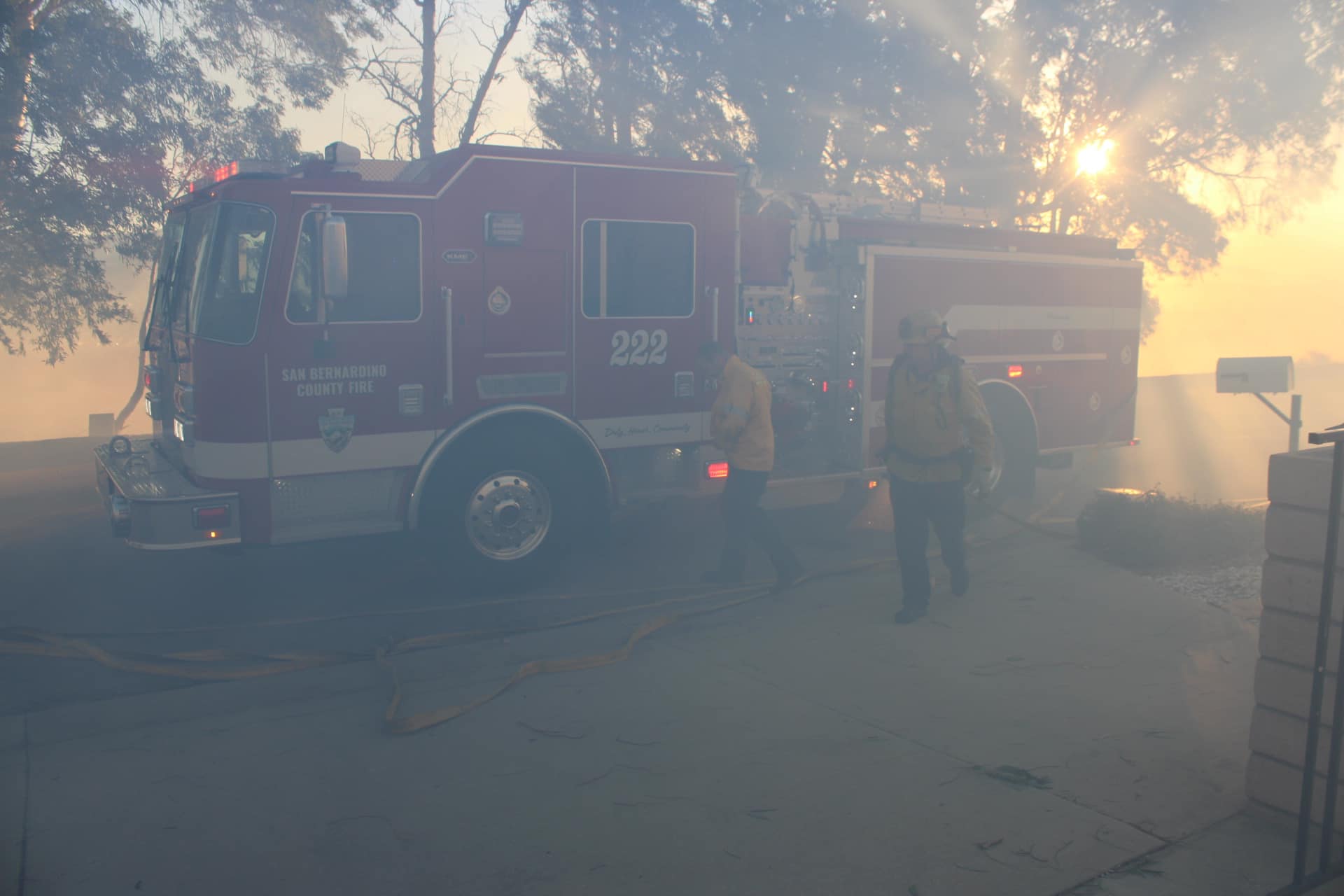 Crews Quickly Knockdown San Bernardino Brush Fire San Bernardino County Fire Protection District 