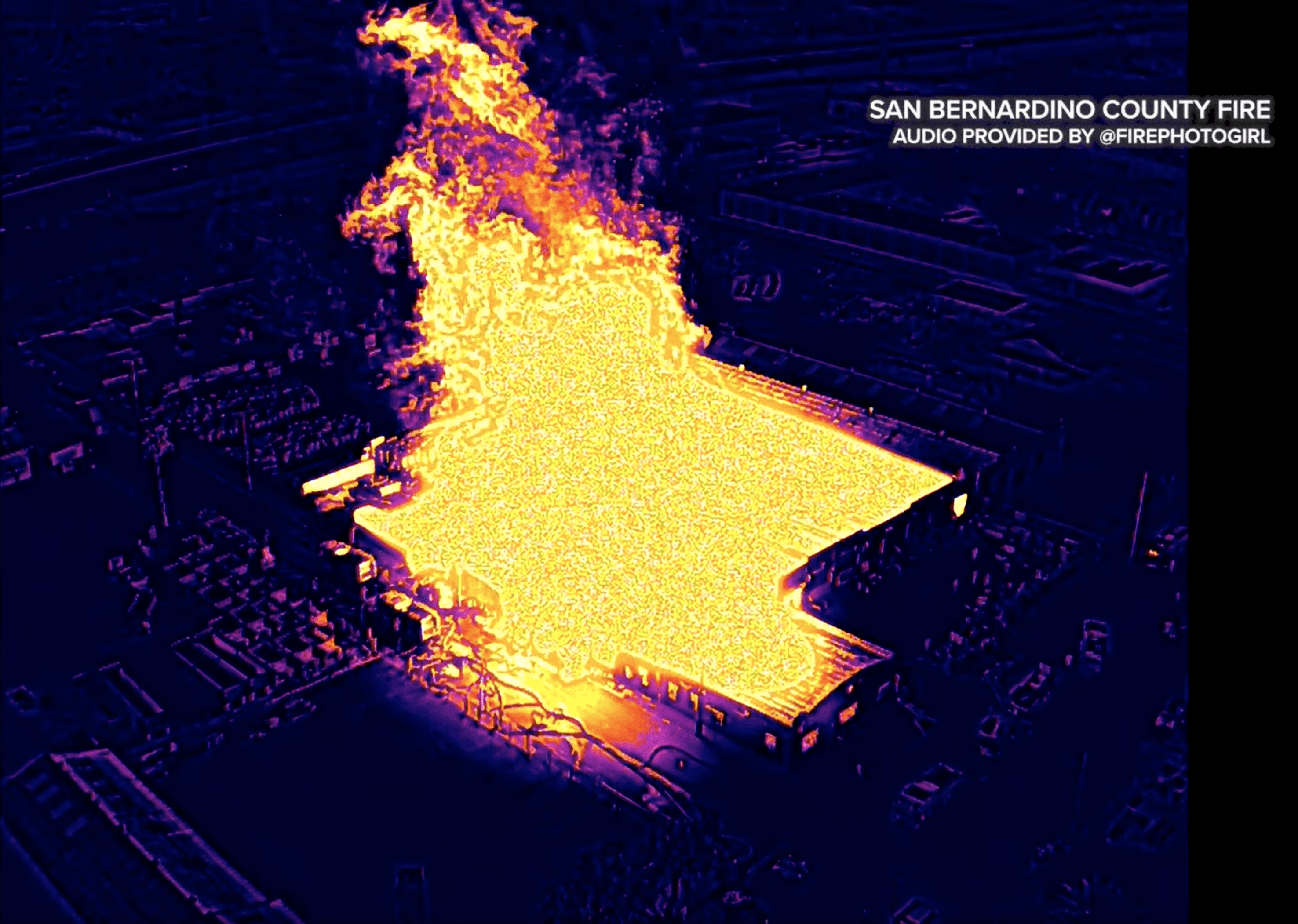 Three Alarm Fire Damages San Bernardino Business Complex – San ...