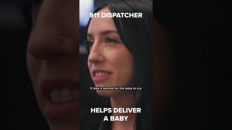 Dispatcher Jessica Trice shares her experience helping a family deliver a baby during a 911 call.